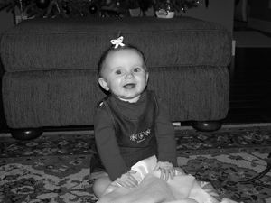 Lily Emma at age 9 months