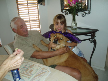 Andryea's Dad Jerry, Tatum and Jo Jo