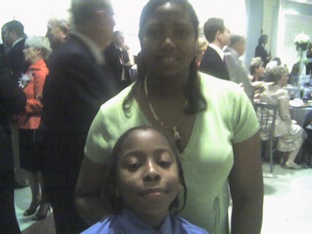 2007 My wife and son at her co-workers wedding reception Columbia, SC