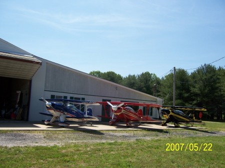 Three beautiful Pitts aircraft