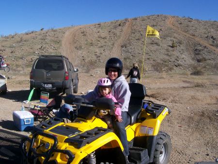 ME, MY QUAD AND MY BABY SISTER