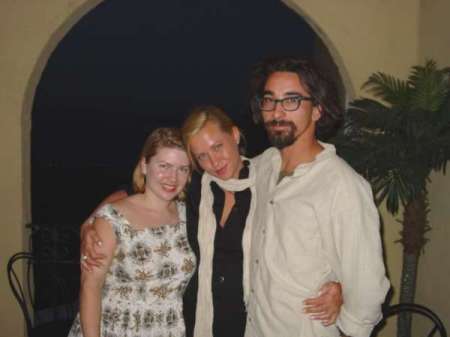 Tena, Matthew and I at The Asylum Restaurant in Jerome, Az
