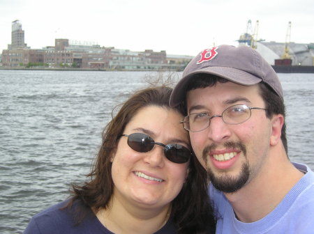 Me and my beautiful wife Lora in Baltimore