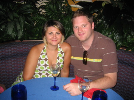 Ryan and I on our 1st year anniversary