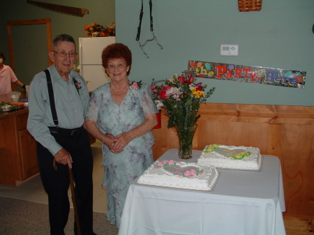 My Dad and Mom at their 60th Anniversary