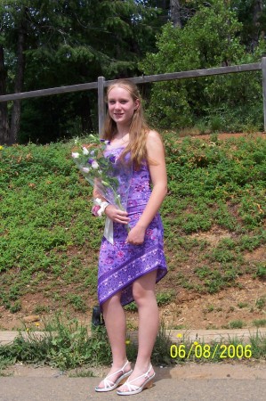 Daughter's 8th grade graduation