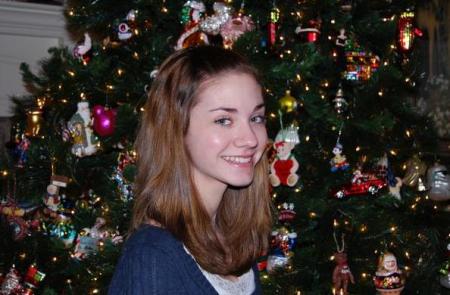 Elizabeth last Christmas, now 14