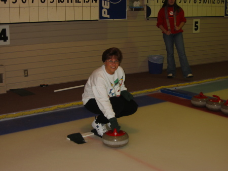 Curling in Beausejour - Christmas 2003