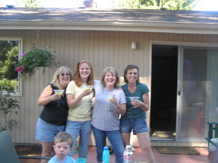 WWU Delta Girls - Tammy, Diana, Lisa and Barb.