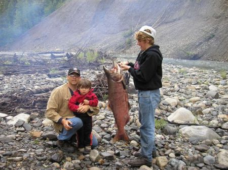 King Fishing, with my Kids