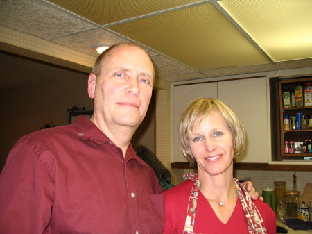 Wife and I Christmas 2005