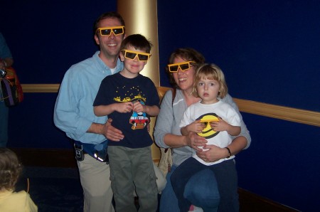 Family at DisneyWorld '05