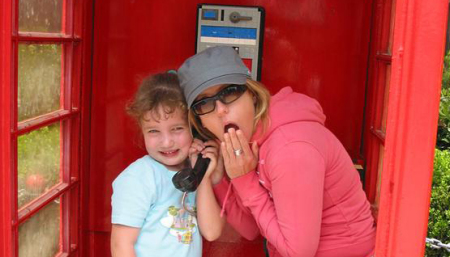 Me and my niece at Legoland, Summer '06