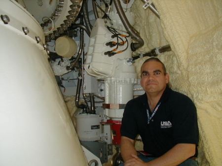 At work inside SRB 2004