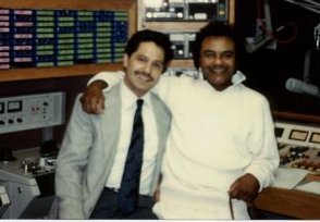 With Johnny Mathis