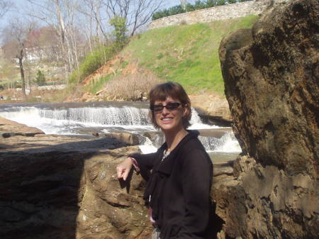 At Falls Park, Greenville, SC