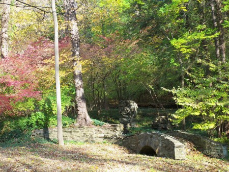 Old Bridge on Old Mill Lane in Rose Valley