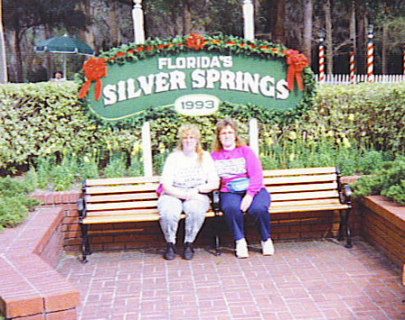 my mom and i at silver springs florida