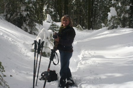 Snow Shoe in Yosemite