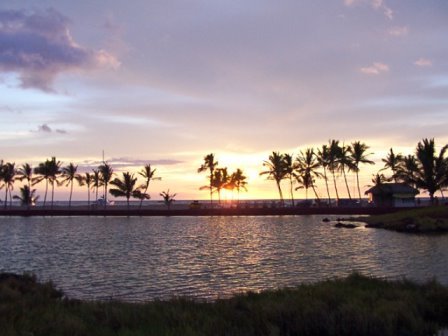 Sunset in Hawaii