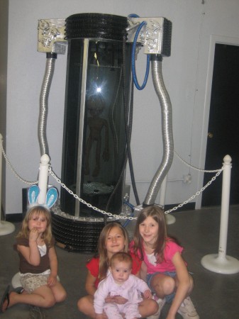 All My Girls, "Courtney, Cheyenne, Rachelle and Brooke" in museum in Roswell, New Mexico