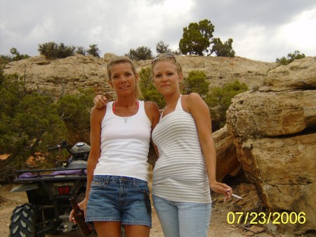 flaming gorge 2006 my oldest daughter and mom