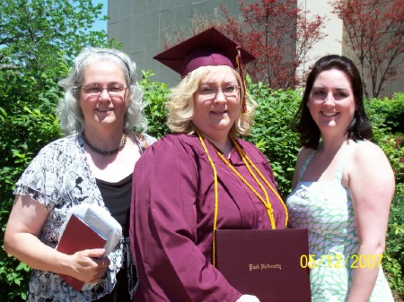 My mom, Me and my sister Spring 2007