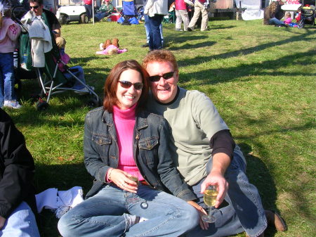 Enjoying a Wine Festival