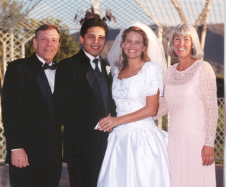 March 1997 at our daughter's wedding