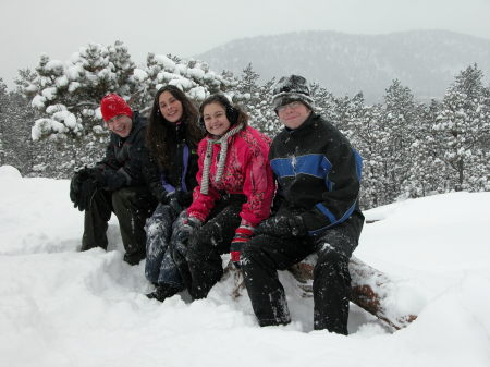 Four of the Five Kids on our Trip to CO