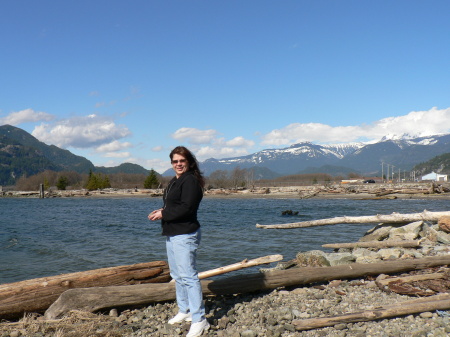 Squamish on the ocean.