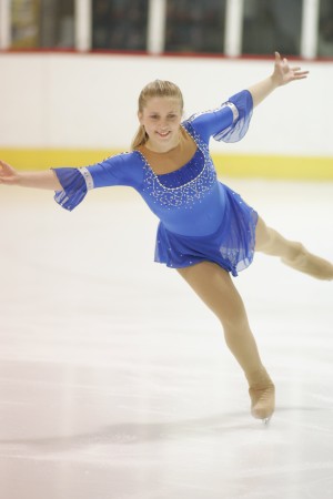 Sarah at Regional Competition