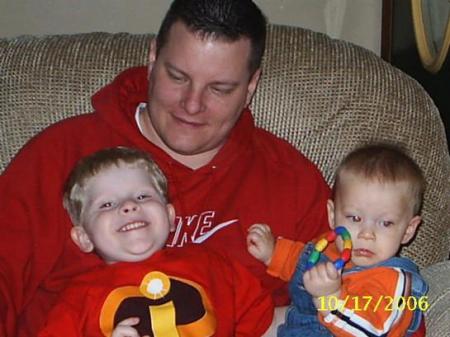 My brother Don and nephews