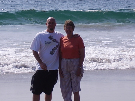 Me and Mom at Malibu