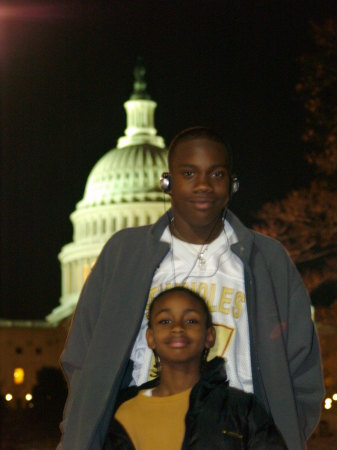 vantrel and keyshawn at the capitol