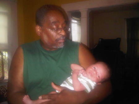 Me and my grandson Zion