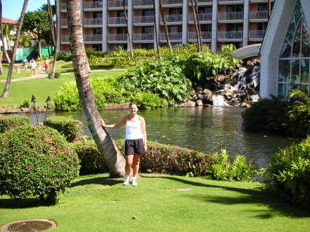 morning walk in Maui