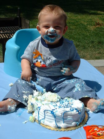 Enjoying the Cake 4/20/2008