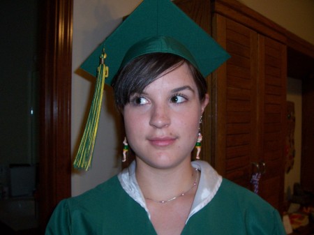 My girl Madi at graduation 2006