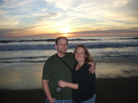 My wife, Alison, and I in Cambria