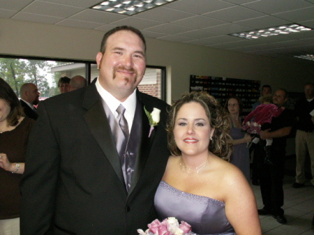 My oldest son Andy and Wife Stacey