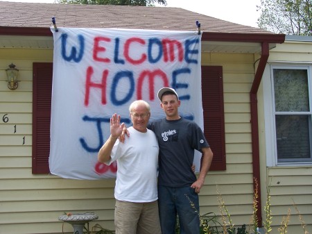 Dad & Jesse Home from Iraq