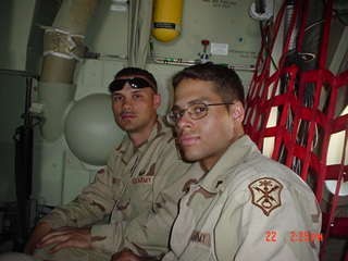 My boy Vic and I in Afghistan, Kandahar area