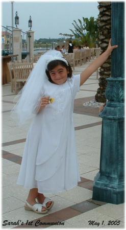 Sarah's First Communion