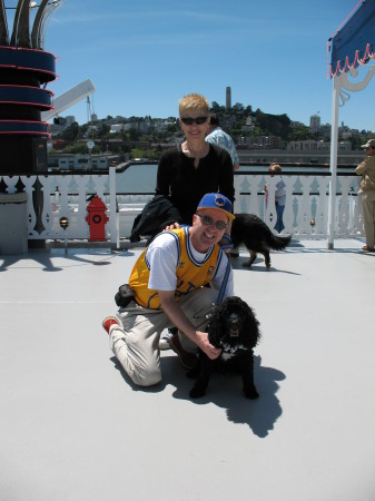 Wife Patti & Bodie on Hornblower Yacht