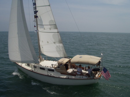 Sailing on Lake Erie