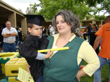 Michael's pre-school gradulation