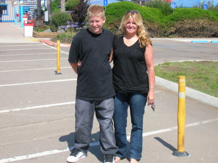 Joey & Mom, June 24, 2007