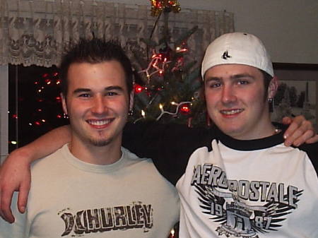 My Sons!  Ray Lucas (21) & Frank Lucas (19)