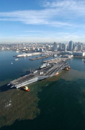 USS MIDWAY in San Diego